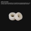 QUARKZMAN Round Spacer Washers for M5.5 Screws Made of ABS,
