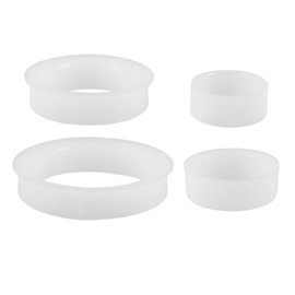 Zerodeko 1 Set Bench Grinder Wheel Mandrel Adapter Kit Plastic Reducing Bushing Conversion for Bench Grinder Parts