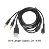 Headphone Audio Cable USB and 3.5mm Audio Jack Audio Cord