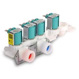 WH23X29538 Washer Water Inlet Valve OEM Parts Compatible With GE, Replacement 4977241 AP6990115 PS16217225 EAP16217225 33090201 C-163/21-A13