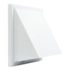 VONLIS Ventilation Grille Weather Protection Hood Ventilation Pipe ABS Diameter
