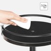 HOOBRO Lazy Susan Organizer, Rotating Spice Rack, 3-Tier Organizer, Turntable