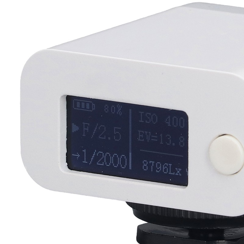 Camera Light Meter Photography Upper Reflection Photometer with USB Cable