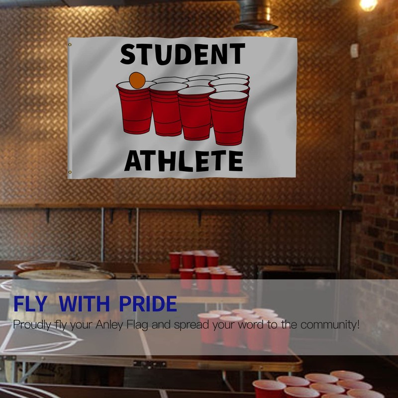 Anley Fly Breeze 3x5 Foot Student Athlete Flag - Vivid