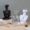 귀걸이 목걸이 마네킹 트레이 주얼리 진열대 전시대 (WFJBUHY) Earring Necklace Mannequin Tray Jewelry Display Stand (WFJBUHY)