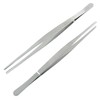 Cionyce 2 Pcs 10 Inch Stainless Steel Forceps, straight Metal