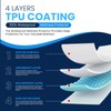 Sunshine Comforts Waterproof Mattress Protector Single, Premium Quilted Soft Single