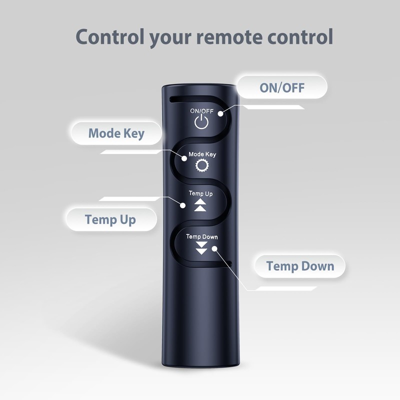 Snrigw Replacement Remote Control for A4428 EdenPURE GEN4 Heaters Compatible