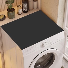 IWTBNOA Washing Machine Cover, 60 x 60 cm, Washing Machine Cover, Soft and Can Be Cut to Size, Universal Washing Machine Pad, Non-Slip for Washing Machine, Dryer, Bathroom, Kitchen