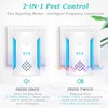 BOZFLY Ultrasonic Pest & Insect Repeller, Upgraded Indoor Ultrasonic Repellent