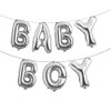 16 inch Baby Boy Girl Banner Foil Letter Balloons Garland