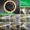 RESTMO Heavy Duty Hose Nozzle, Metal Garden Water Hose Sprayer