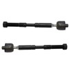 TRQ Front Inner Tie Rod Set Compatible with 2011-2020 Toyota