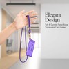 SENLLY ID Badge Holder with Neck Lanyard Strap, Minimalist Design