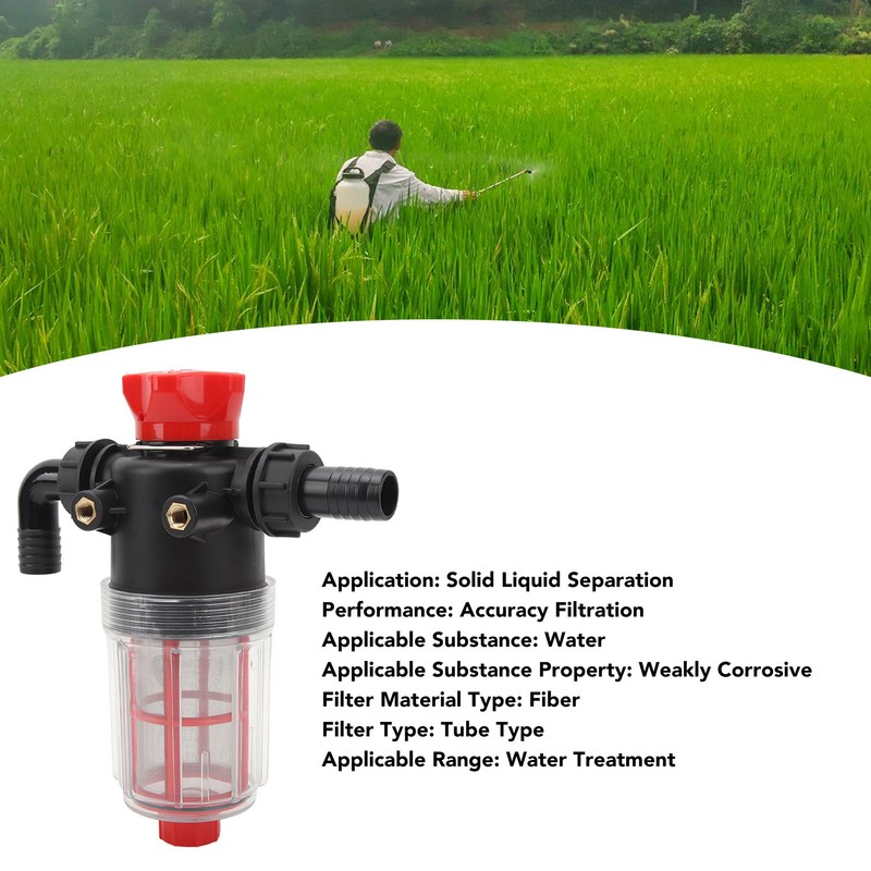 Water Pump Strainer Filter with 60 Mesh Stainless Steel Filter