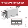 LouMaxx Cabinet Hanger for Kitchen Cupboard and Wall Cupboard Kitchen