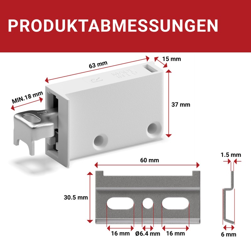 LouMaxx Cabinet Hanger for Kitchen Cupboard and Wall Cupboard Kitchen