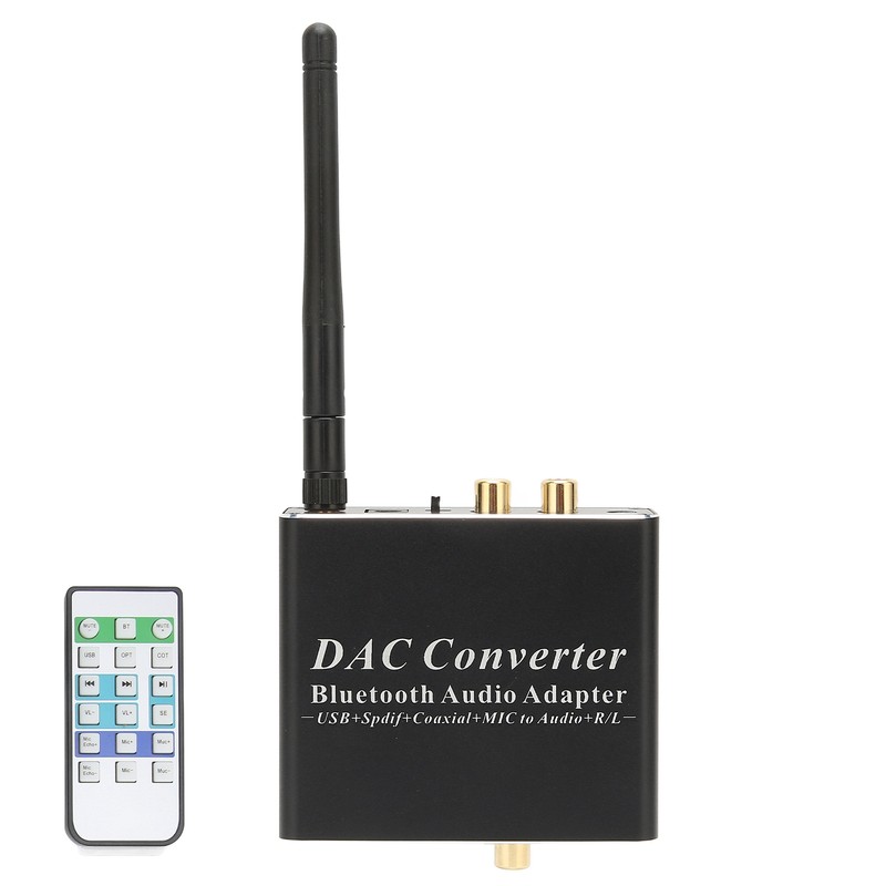 DAC Converter Professional Coaxial SPDIF Optical Input RCA 3.5 mm