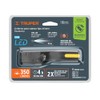 Truper LI-CA-125R, Linterna de minero 125 lúmenes recargable con sensor