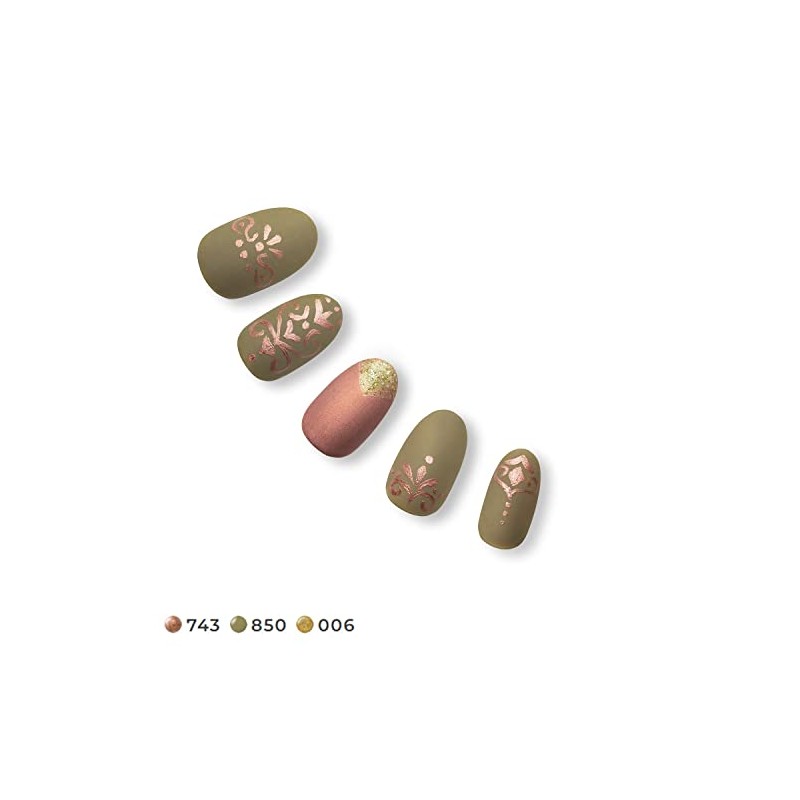 CHIFURE Matte Top Coat, 0.1 fl oz (4.1 ml) Matte
