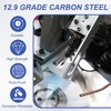 PATIKIL 10 Pcs M5 x 45 mm Hex Socket Head