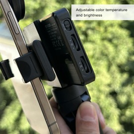 LED Fill Light, 2500K to 9000K LED Tattoo Photography Video Light with CPL Polarized Filter, Tablet and Phone Clamp, 120° Beam Angle Portable Selfie Light for Tattoo Equipment