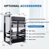 GeeekPi Vented 10 inch 1U Blank Panel Metal Rack Mount
