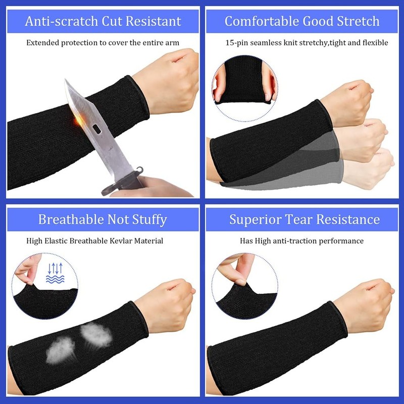 Zicojia 3 Pairs Arm Protectors for Thin Skin and Bruising