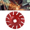 Wood Carving Disc Shaping Wheel 125mm Stainless Steel 12T Accessory