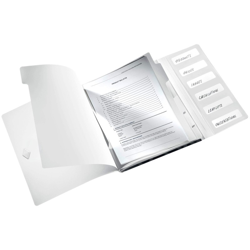 Leitz A4 file for up to 200 sheets, 6 compartments
