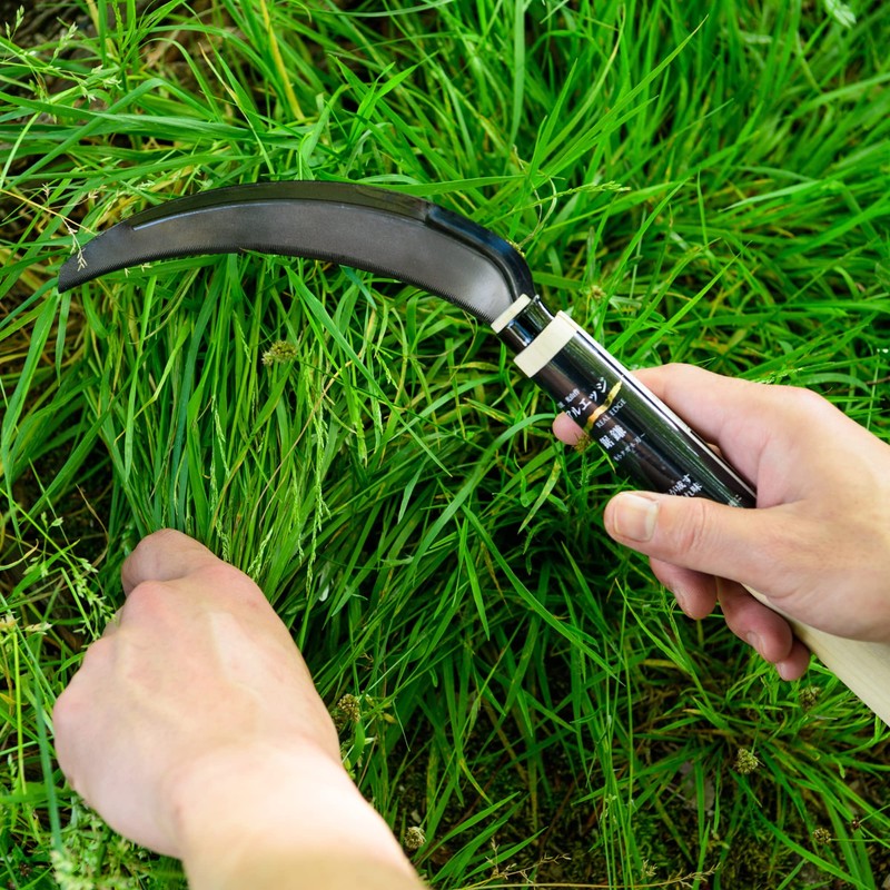 Japanese Weeding Steel Grass Sickle Gardening Tools [Made in Japan]