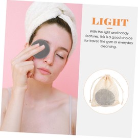 TOVINANNA Sets Bamboo Fiber Makeup Remover Pads Gentle Face Cleansing Mat for Women Travel-friendly Face Wipes Pads Bag Pcs