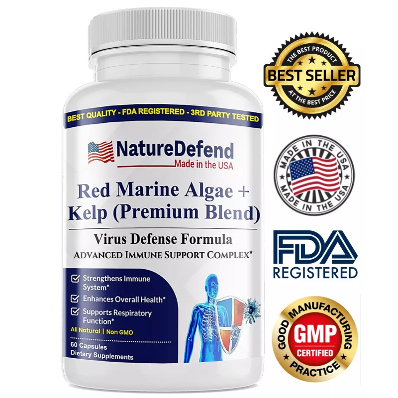 Kelp Red Marine Algae and Kelp (Unique), Strengthens Immune, All