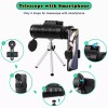 Burkey Monocular Telescopio Para Celular 40x60 Hd Con Clip Trípoide