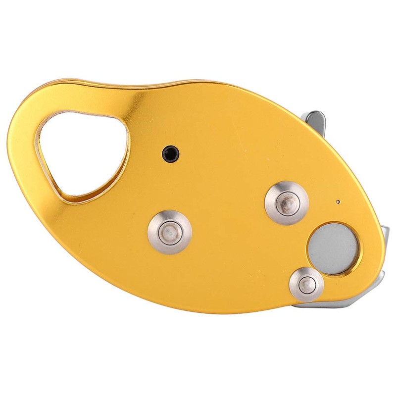 Climbing Descender Self-Braking Stop Climbing Rope Grab Stopper Peak Gear