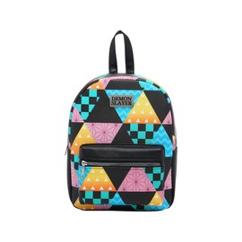 Demon Slayer: Kimetsu No Yaiba Patchwork Mini Backpack