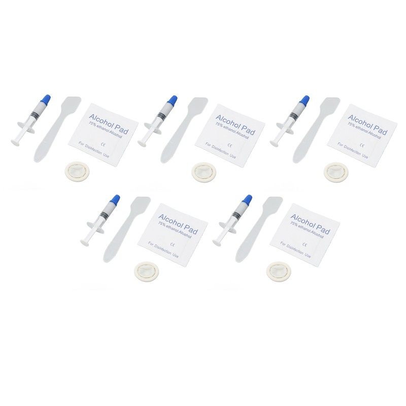 5Pcs Thermal Paste 3.2W/m.k Metal Free Safe Strong Adhesion Thermal