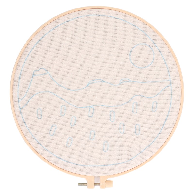 Punch Needle Embroidery Kits Exercise Patience Reusable Embroidery Punch Needle