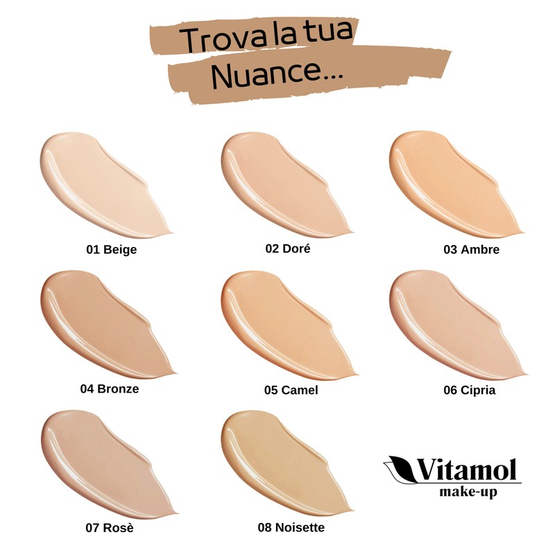 Vitamol Makeup Long Lasting Liquid Foundation for Face without Staining