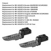 Front Footrests, Motorcycle Aluminium Alloy Foot Pegs Pedal Replacement Part