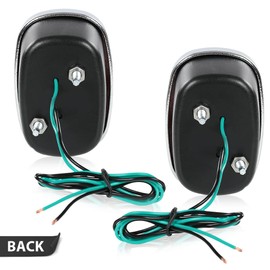 ALLGOOD Tail Lights, Compatible with Chevy GMC Truck 1940-1953, Rear Black Blue Dot Tail Lamps Right Pair, Taillamps Brakelights Driver & Passenger Side