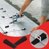 Lvjkes 100 Pieces Tile Wedges, Plastic Tile Levelling System for