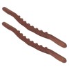 2Pcs Wooden Scraping Stick 8 Massage Dots Large Contact Multifunction