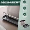 bremermann Sink Organizer with Sponge Holder and Dish Brush Holder,