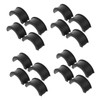 WHAMVOX 8pcs Bicycle Handlebar Gaskets Slip and Vibration Reduction Spacers