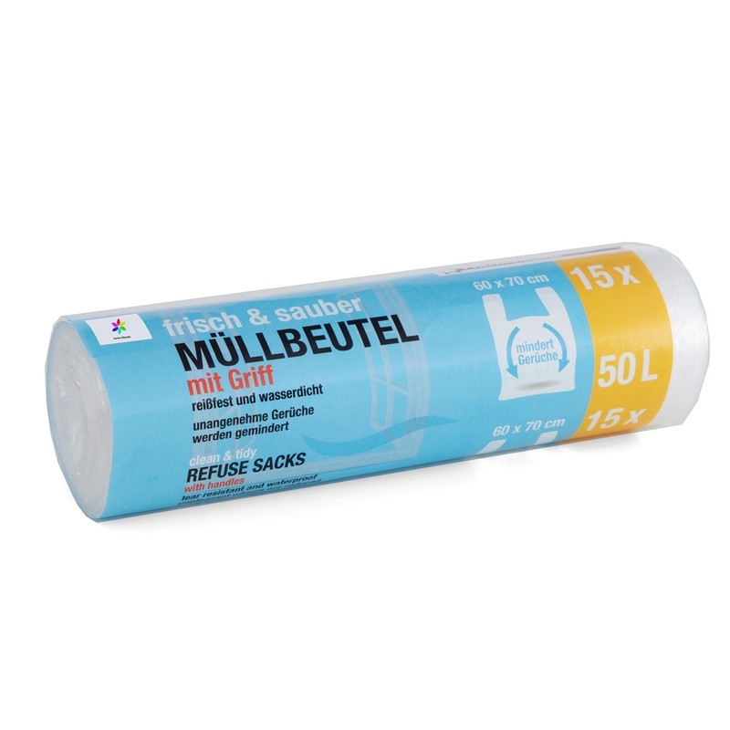 Premiumline Bin Liners 50 Litres Pack of 3 Size: 60
