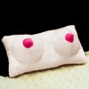 Moonlove Fun Soft Boobs Breasts Pillow Funny Girlfriend Throw Pillow