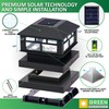 GreenLighting Modern Solar Post Cap Lights Fits 4x4 Wood, 4x4
