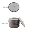 TOAKS 蓋 チタンポットまたはカップ 80mm/90mm/115mm/130mm/145mm/170mm (LID-145)