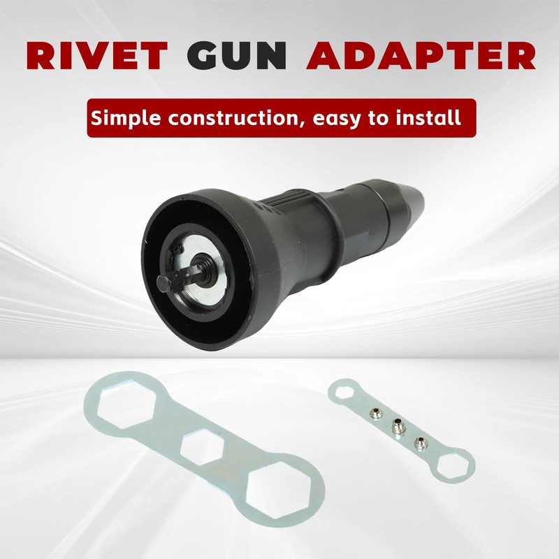 findmall Electric Rivet Nut Gun Drill Adapter Cordless Drill Hand